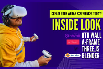 create an engaging 8th wall webar spatial experience for you