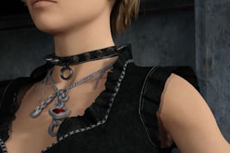 create 3d realistic character, 3d game character for daz3d, nsfw, sfw character