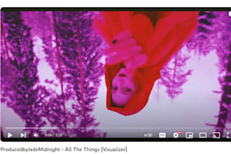 create a cool music visualizer for your latest song release
