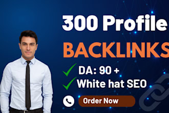 do high quality dofollow profile backlinks for link building