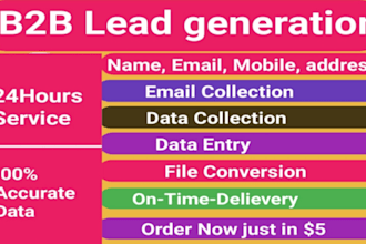 do excel data entry excel