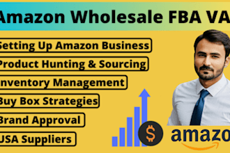 be your amazon fba wholesale virtual assistant