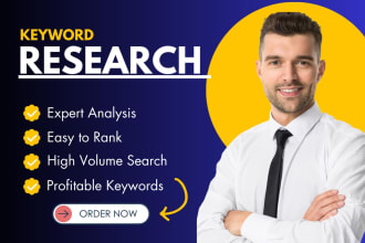 do seo keywords research and competiter analysis for you
