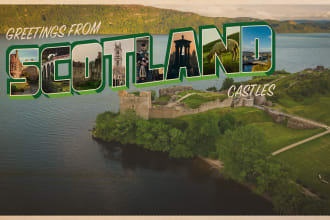 design retro, vintage, postcard, greetingcard or direct mail eddm