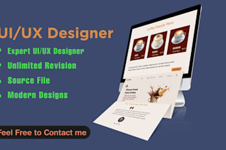 design a responsive website page for your business