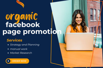 do organic facebook page promotion