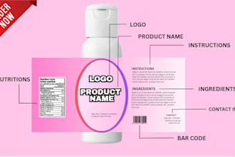 create custom product labels for all items