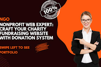 build professional charity website design