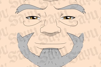 make you a custom face or eye decal for roblox