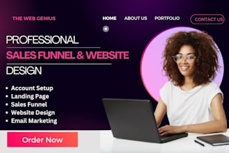 create systeme io sales funnel, leadpages gohighlevel sales funnel landing page