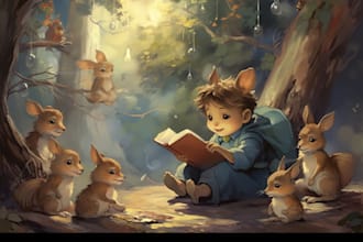 illustrate your children book ideas for your story