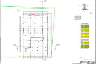 make site plan from google earth and site raw data