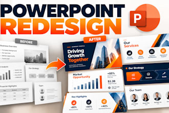 redesign business powerpoint presentations
