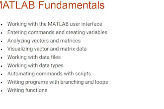 do matlab or simulink related projects