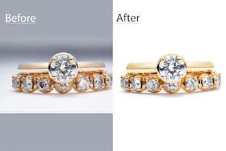 do jewelry image editing and retouching