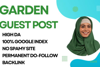 publish garden guest post do follow backlink on high da home improvement blog