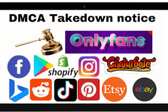 remove leaked,copyright telegram fb,reddit,tiktok,google,yt content under dmca