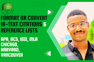 perfectly format or convert your references and citations
