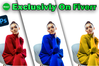 do professional photoshop color change services