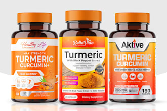 do product label design and supplement label design