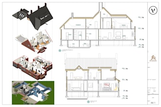 model your building in revit or vectorworks and generate drawings