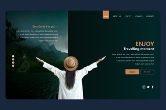 design hero sections, hero images, web banners slider images in figma