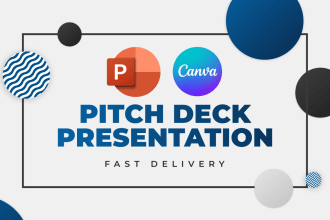 design, format and edit presentations in powerpoint, canva or google slide