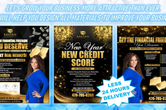 design cover flyer banner ads for your social media business