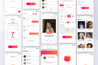 develop social media app chat app live streaming app dating app video chat app