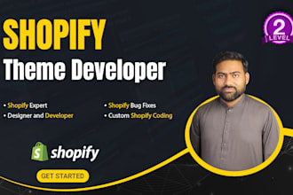 be your shopify developer code customizer and bug fixer