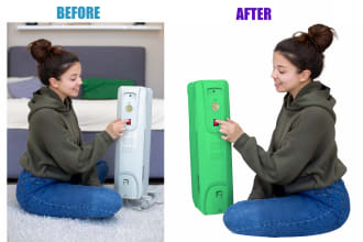 do photo edit, color change with fast turnaround
