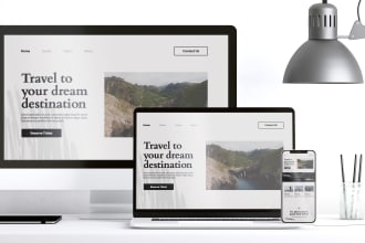 create responsive websites in html css javascript react nodejs