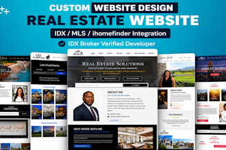 build real estate website with idx mls integration