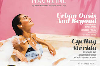 cover design and magazine pages and almbum
