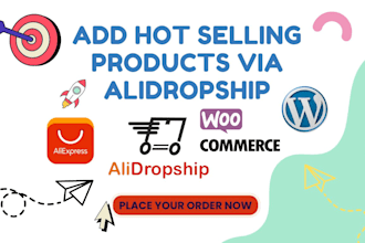 upload hot products from aliexpress using alidropship