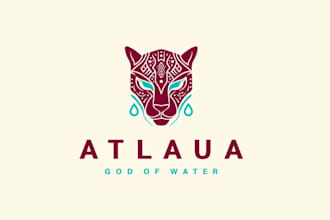 design upcoming brand water logo