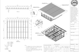 do 3d steel structure design 2d drafting shop drawings boq