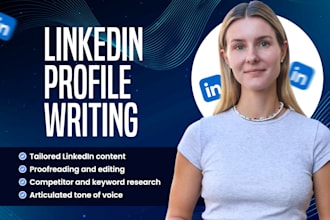 write a powerful linkedin profile