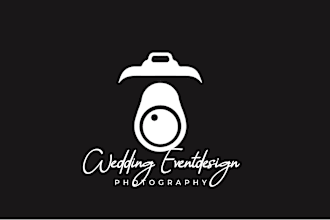 design professional photography logo or signature watermark