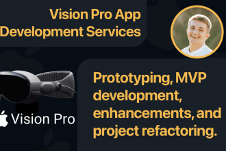 vision pro application development