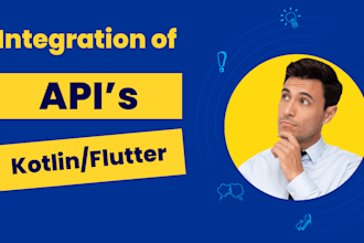 integrate api in native android app in java and kotlin