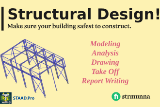 design your steel structure using staad pro