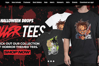 make shopify clothing store and fashion store