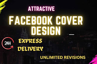 create a professional facebook cover photo banner design expert