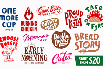 create logo design for food and beverage business