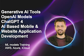 develop generative ai, chatgpt4 mobile and web applications