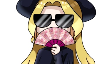 draw chibi art or your oc