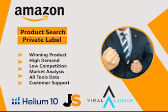 be your expert amazon va for product research, fba wholesale