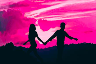 edit your picture with shadow effects and sunset mood