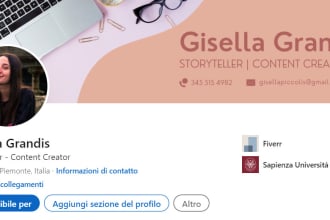 linkedin template e banner per il tuo profilo